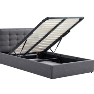 Pesukastiga voodi PAMA 120x200