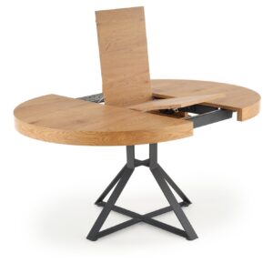 2010001184539_6 Pikendatav Söögilaud MERDYN, kuldne tamm