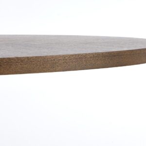 Söögilaud ALFER, pähkel / must