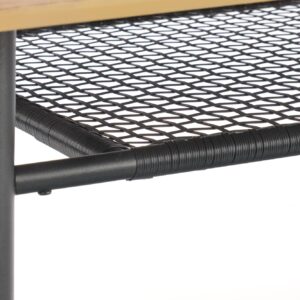 2010001184638_14 Söögilaud JACKSON, kuldne tamm / must