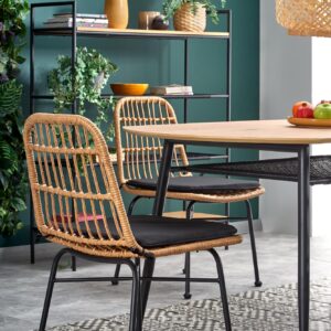 2010001184638_2 Söögilaud JACKSON, kuldne tamm / must