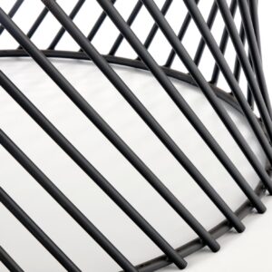 Kohvilaud MINORIA, hall marmor - must