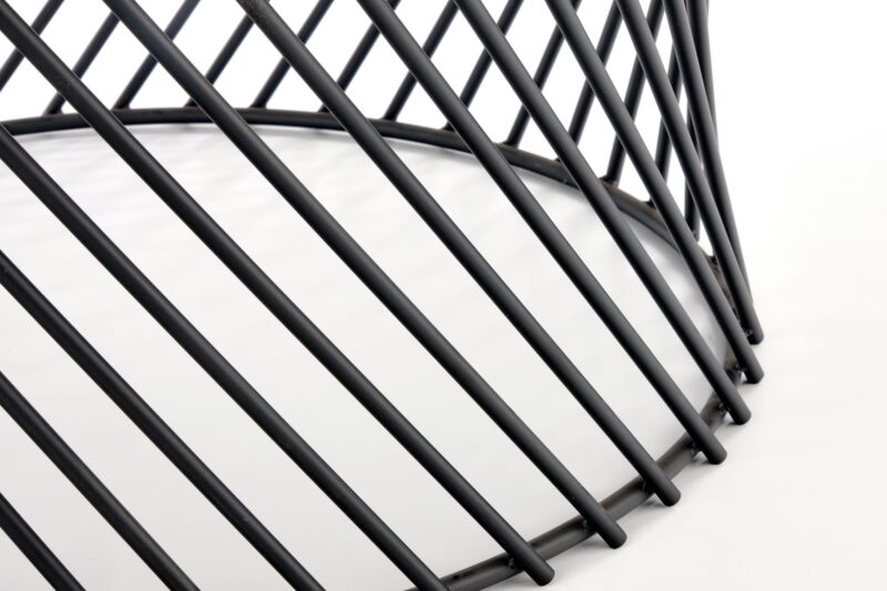 Kohvilaud MINORIA, hall marmor - must