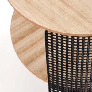 Kohvilaud TRAFON, naturaalne / must