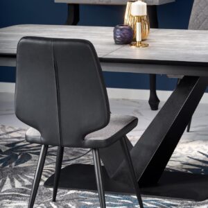 Pikendatav söögilaud VINSTON, tumehall