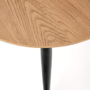 Kohvilaua komplekt MENTOR 2, tamm / must