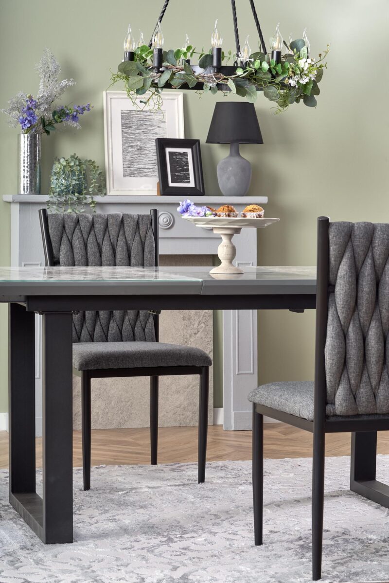 2010001184829_14 Pikendatav Söögilaud MARLON, valge marmor