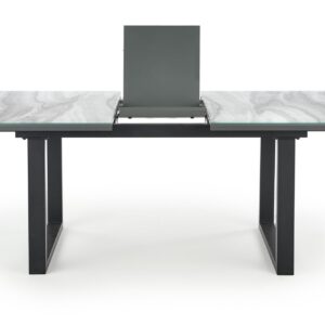 2010001184829_8 Pikendatav Söögilaud MARLON, valge marmor