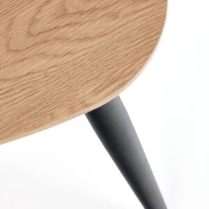 2010001184836_11 Kohvilaua komplekt NIRONA 2, kuldne tamm / must