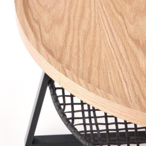 Kohvilaud FLORENCE, tamm / must