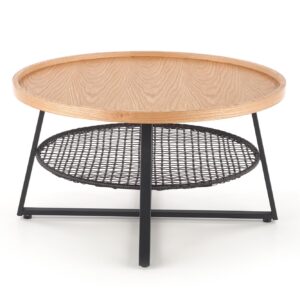 Kohvilaud FLORENCE, tamm / must