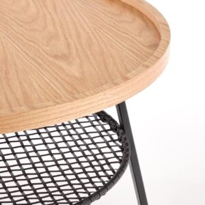 Kohvilaud FLORENCE, tamm / must