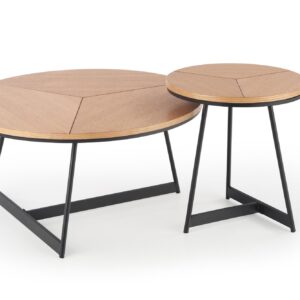 Kohvilaud COLUMBUS, tamm / must