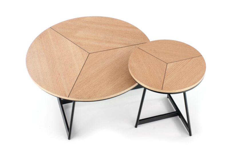 Kohvilaud COLUMBUS, tamm / must