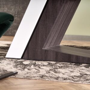 Pikendatav Söögilaud MORLON, värv: valge / tumehall