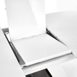 Pikendatav Söögilaud MORLON, värv: valge / tumehall