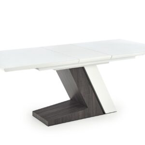 Pikendatav Söögilaud MORLON, värv: valge / tumehall