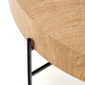 Kohvilaud AURVIA, tamm / must