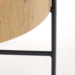 Kohvilaud AURVICA, tamm / must