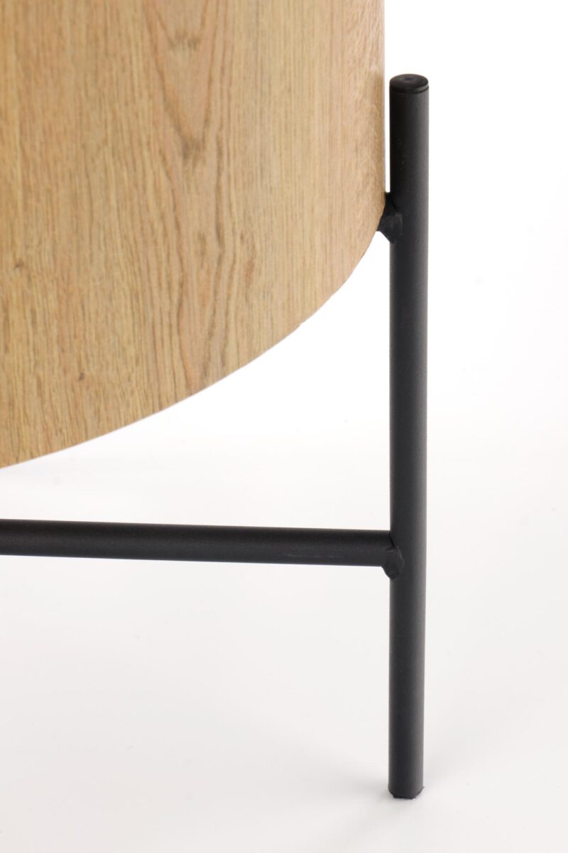 Kohvilaud AURVICA, tamm / must