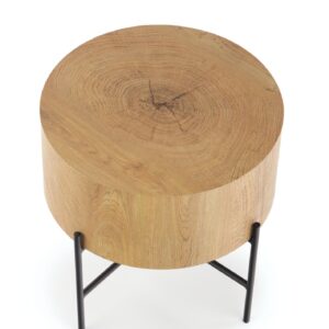 Kohvilaud AURVICA, tamm / must