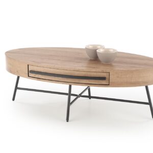 Kohvilaud CALARIA  tamm / must