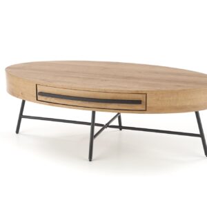 Kohvilaud CALARIA  tamm / must