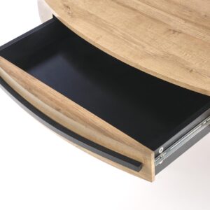 Kohvilaud CALARIA  tamm / must