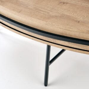 Kohvilaud CALARIA  tamm / must