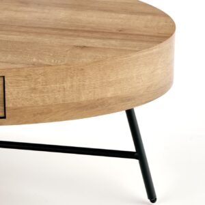 Kohvilaud CALARIA  tamm / must