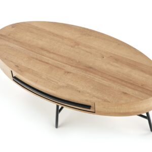 Kohvilaud CALARIA  tamm / must