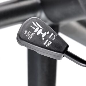 Kontoritool ALOSIN, must / hall