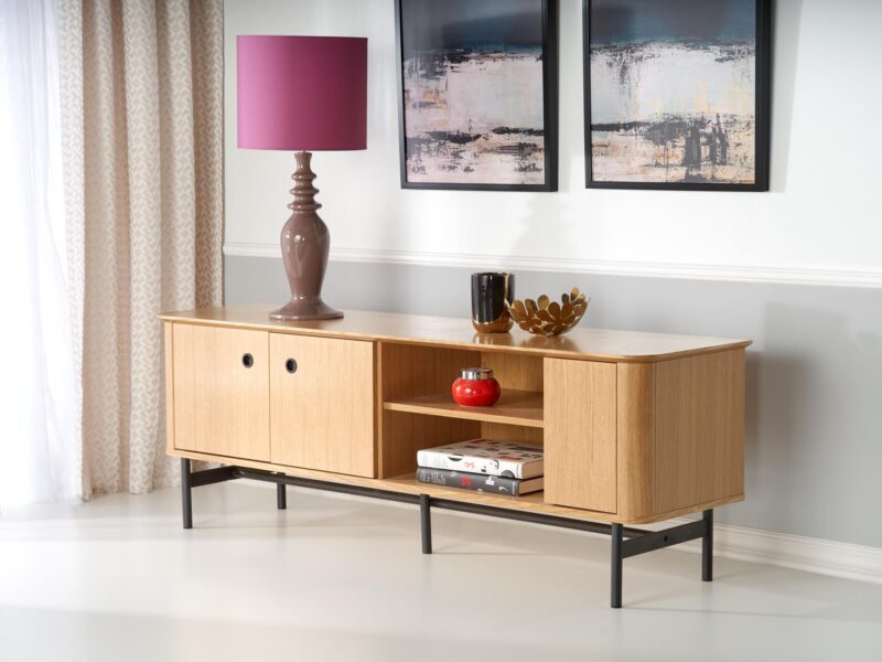 TV alus SMARTA RTV-1, tamm/punane