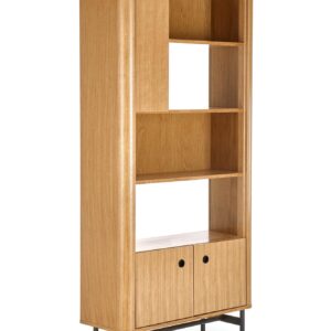 Riiul SMARTA, naturaalne tamm/must