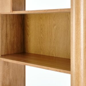 Riiul SMARTA, naturaalne tamm/must