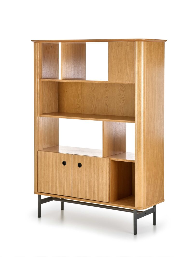 Riiul SMARTA, naturaalne tamm / must