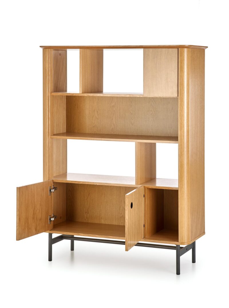 Riiul SMARTA, naturaalne tamm / must