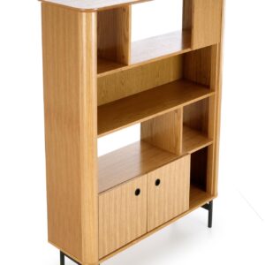 Riiul SMARTA, naturaalne tamm / must