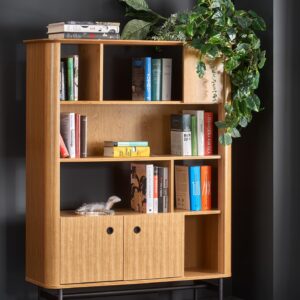 Riiul SMARTA, naturaalne tamm / must