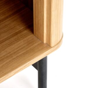 Riiul SMARTA, naturaalne tamm / must