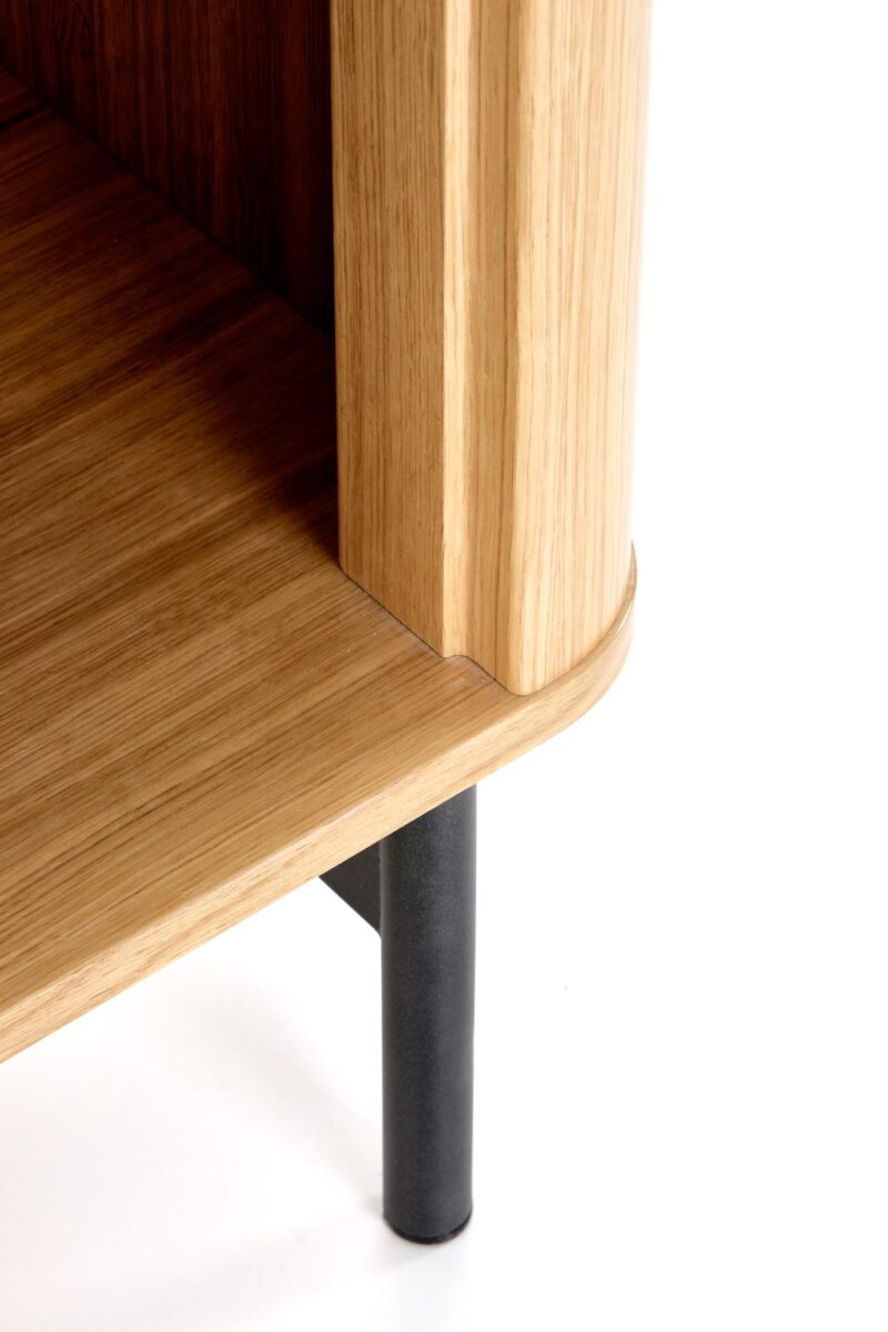 Riiul SMARTA, naturaalne tamm / must