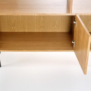 Riiul SMARTA, naturaalne tamm / must