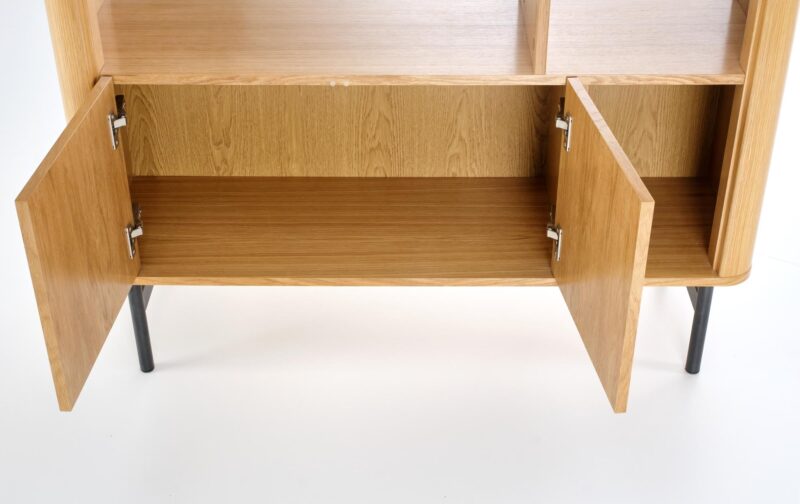 Riiul SMARTA, naturaalne tamm / must