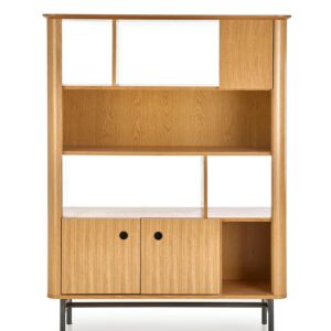 Riiul SMARTA, naturaalne tamm / must