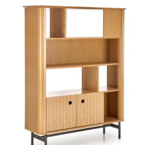 Riiul SMARTA, naturaalne tamm / must