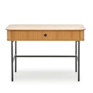 2010001187776_5 Kirjutuslaud VIGNARO, tamm / must