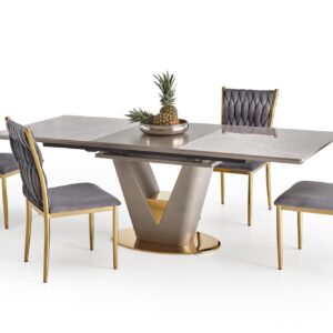 2010001188223_13 Söögilaud VALTOR, hall / kuld