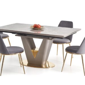 2010001188223_18 Söögilaud VALTOR, hall / kuld