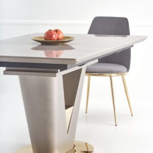 2010001188223_20 Söögilaud VALTOR, hall / kuld