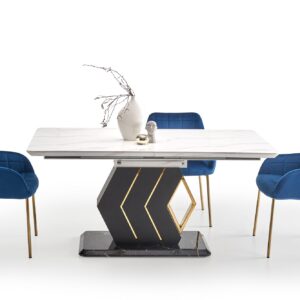 2010001188223_21 Söögilaud VALTOR, hall / kuld